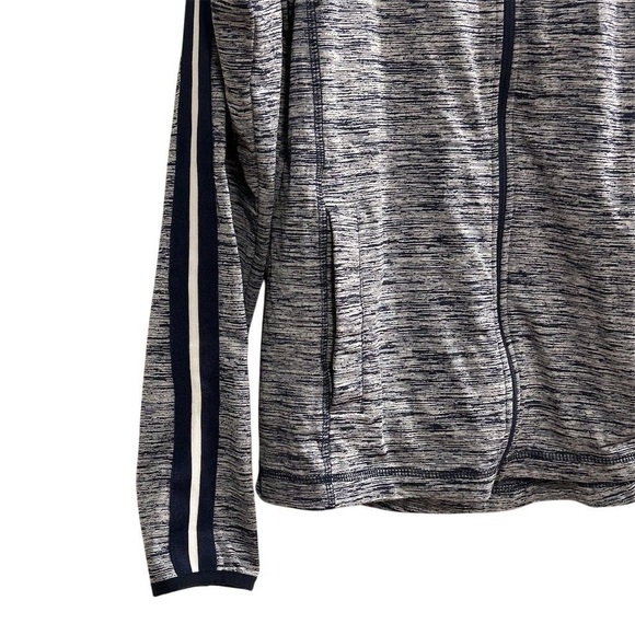 NY Yankees Genuine Merchandise 4her Women's Full Zip Hooded Jacket Blue Size M - Picture 8 of 14